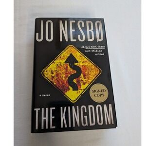 Jo Nesbo The Kingdom Hardcover Excellent Signed First Edition crime thriller